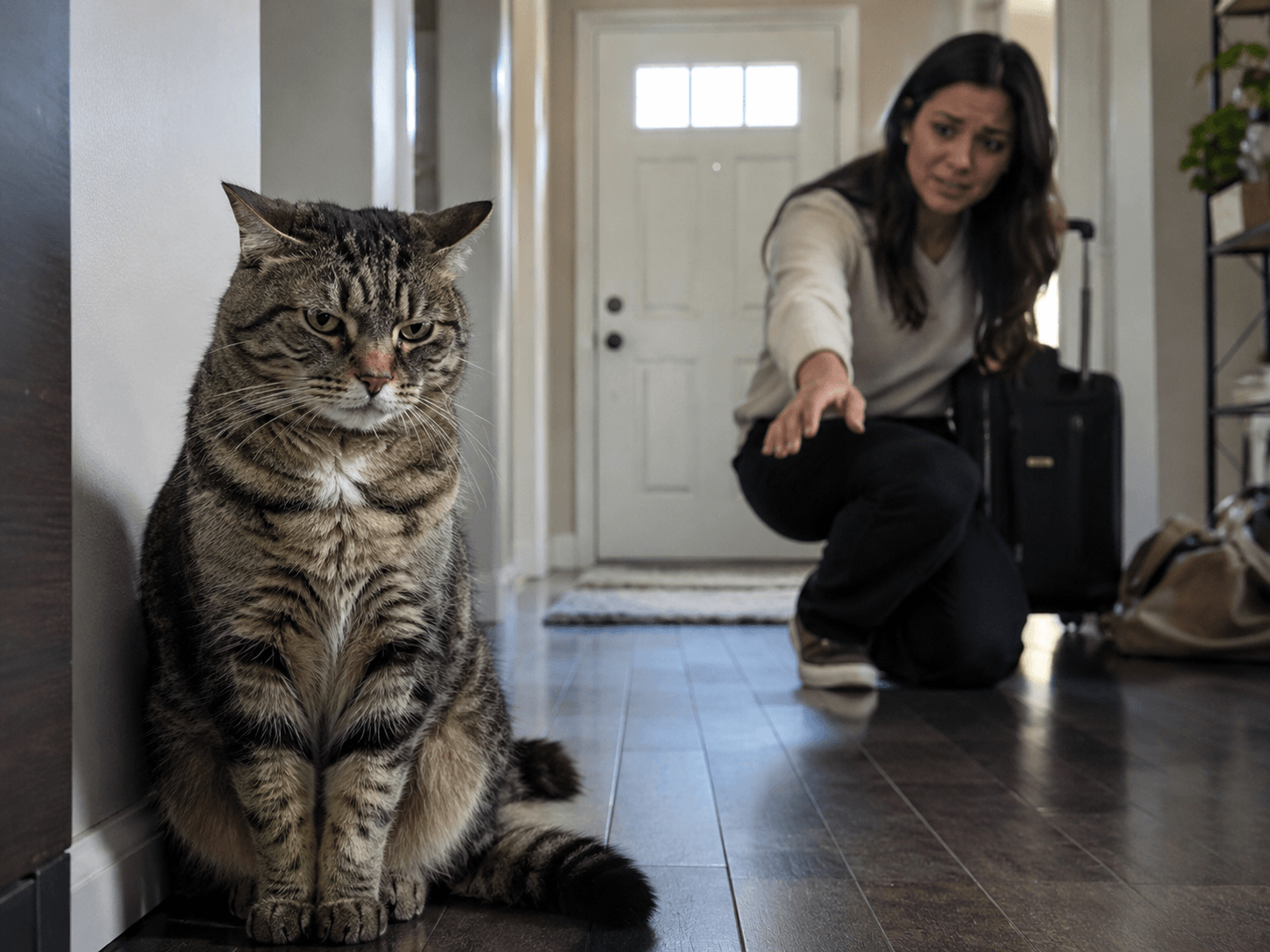 Gato rencor vacaciones red